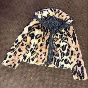 Volcom Leopard Fur Jacket